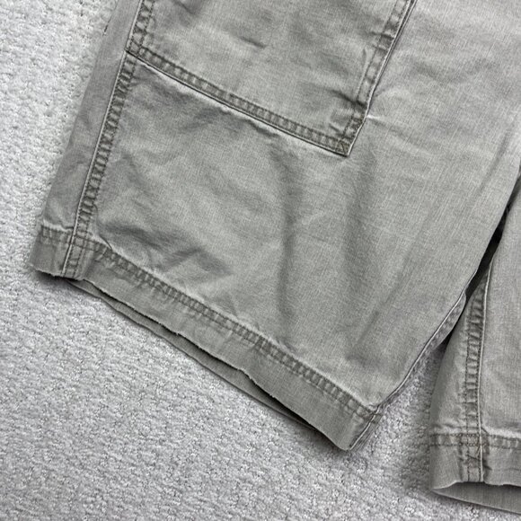 VTG Hook Tackle Shorts Size 38 Grey/off-White High Rise Cargo Fishing Outdoors - Picture 4 of 13